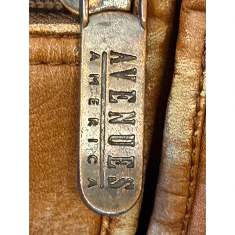 SaddlebagVintage Distressed Leather Briefcase Multi Pocket Laptop Messenger Bag